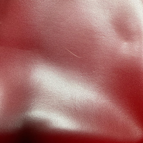 Le Tanneur red leather shoulder bag - Picture 8 of 15